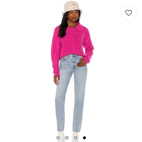 Sweaters - Free People Every Cloud Pullover Sweater Fuchsia Fizz‎ Sz. XS